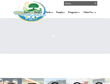 Tablet Screenshot of kingsportparksandrecreation.org